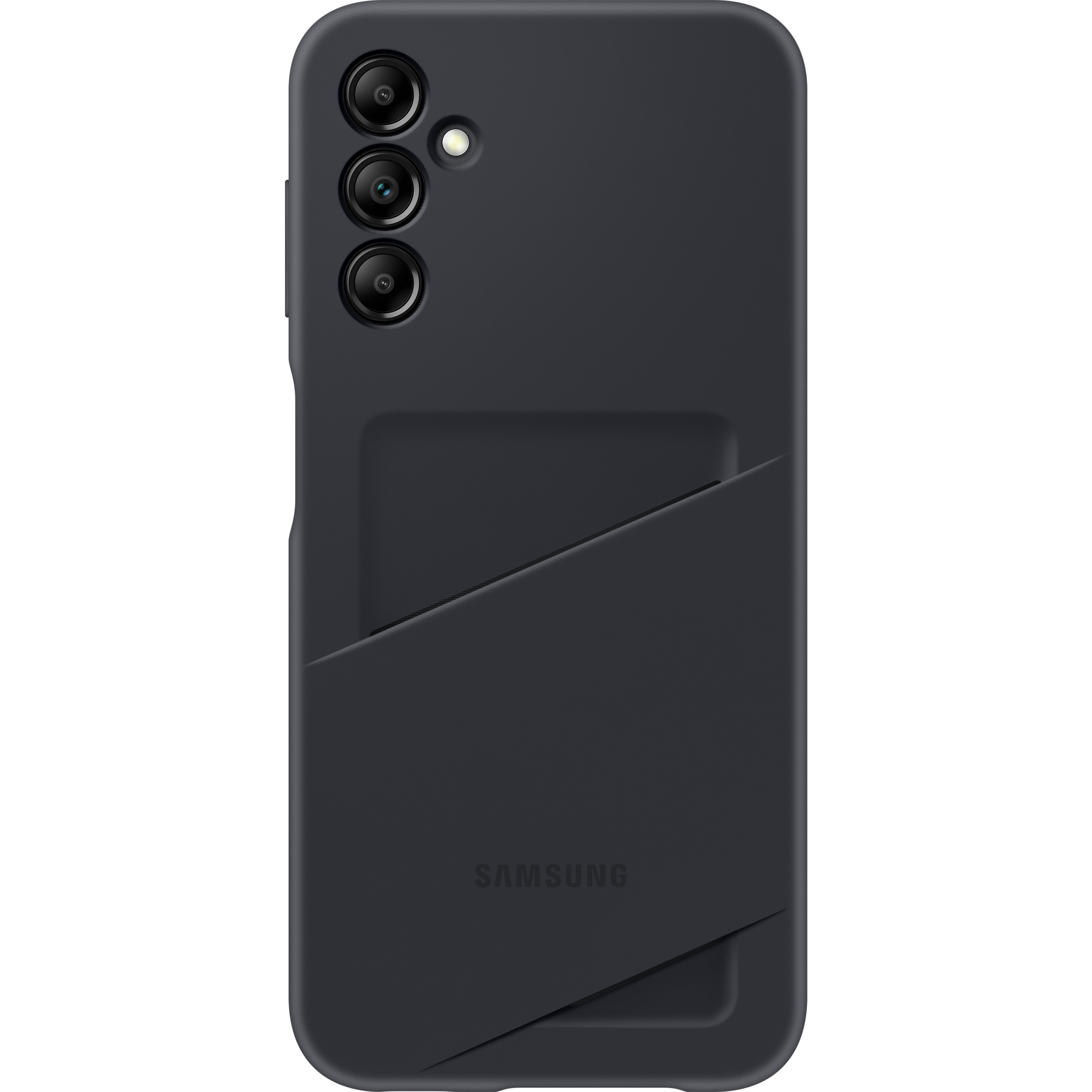 husa cu suport pentru card negru