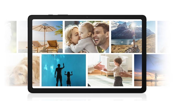 poti stoca multe fotografii si videoclipuri pe tableta samsung galaxy tab a9, cu o memorie mare
