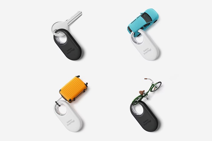 foloseste pachetul de 4 brelocuri samsung smarttag2 in orice combinatie doresti