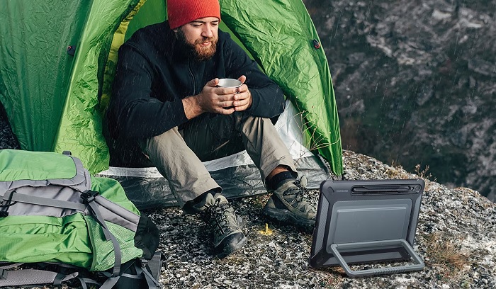 husa rigidizata outdoor samsung galaxy tab s9 ultra este extrem de rezistenta, conform standardelor militare