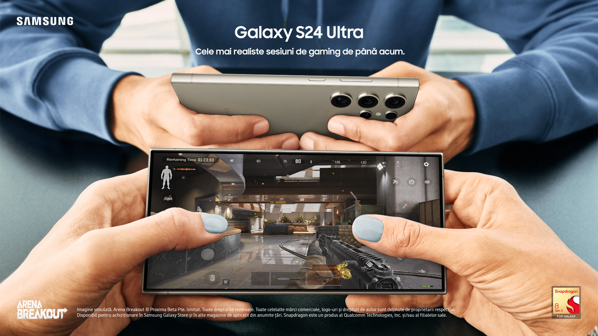 ai gaming performant cu telefonul samsung galaxy s24 plus