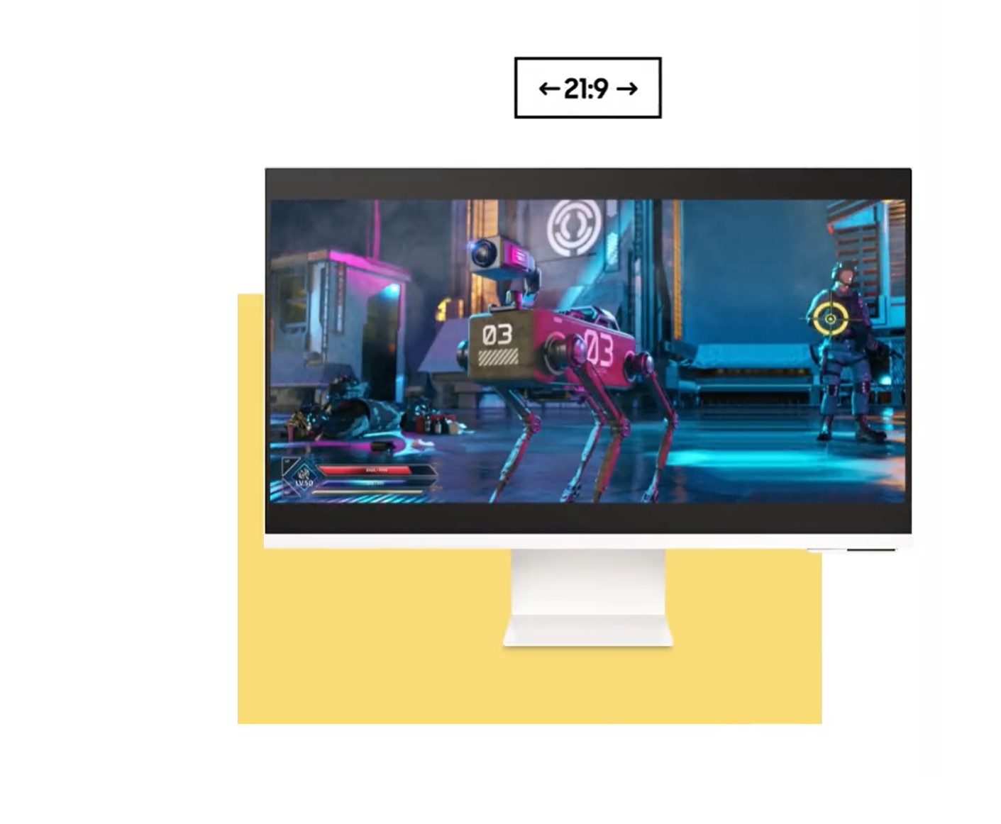 monitor smart uhd samsung m8 ultrawide game view
