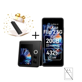 Telefon ZTE nubia FLIP 2 5G Dual SIM 256GB + Cadou TV Stick ZTE ZXV10