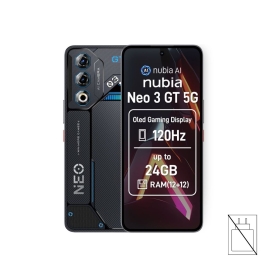 Telefon ZTE nubia NEO 3 GT 5G Dual SIM 256GB Interstellar Gray P820F05G