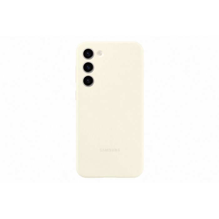 husa silicon samsung galaxy s23+ s916 cream husa silicon samsung galaxy s23+ s916 cream