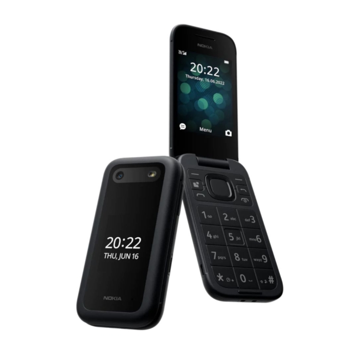 telefon clasic cu butoane nokia 2660 flip 4g dual sim black telefon clasic cu butoane nokia 2660 flip 4g dual sim black