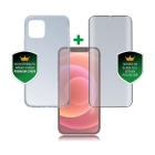 4smarts set protectie 360 premium husa plus folie sticla iphone 12 mini
