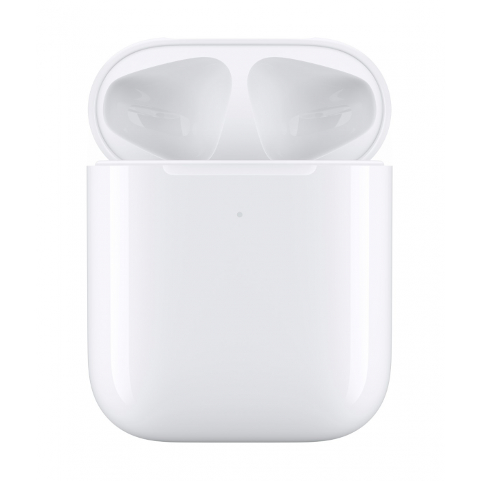 carcasa de incarcare wireless apple airpods alb mr8u2zm/a