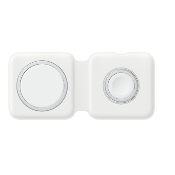 Apple pad incarcare wireless duo cu magsafe alb mhxf3zm/a