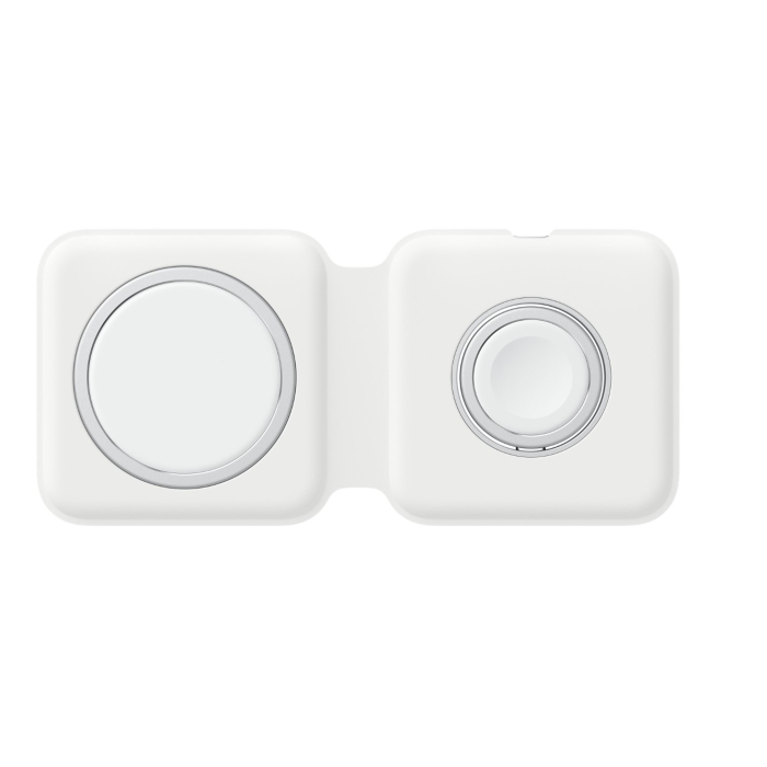 Apple pad incarcare wireless duo cu magsafe alb mhxf3zm/a