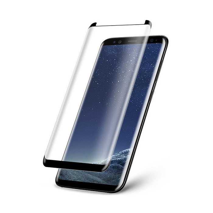 folie sticla curbata full face samsung galaxy s8 black