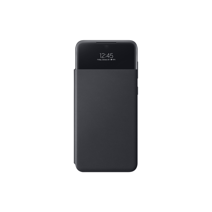 husa s-view wallet samsung galaxy a33 5g a336 negru