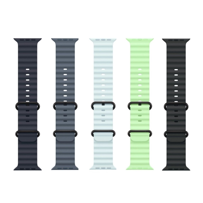 Apple Watch 49mm Ocean Band – Black Titanium myp8