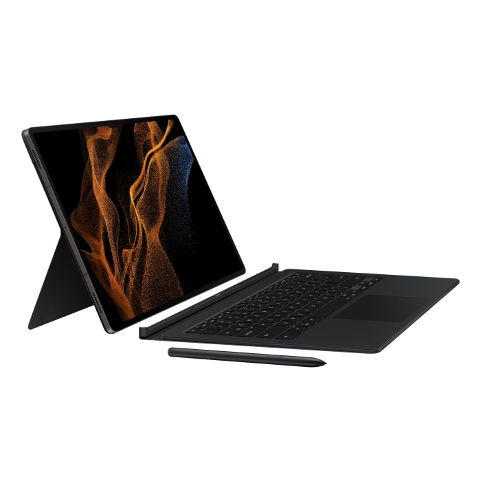 samsung bookcover cu tastatura detasabila galaxy tab s8 ultra x900 x906 ef-dx900ubegeu
