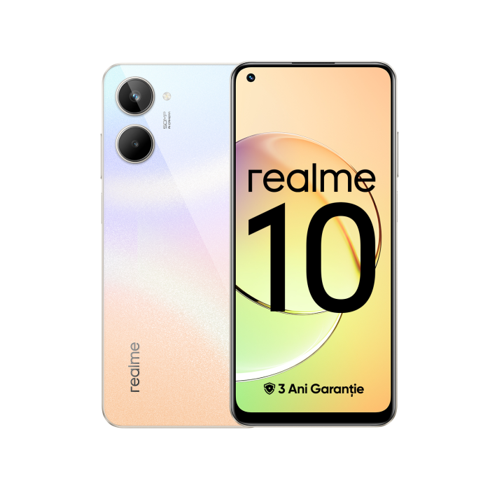 telefon realme 10 dual sim clash white