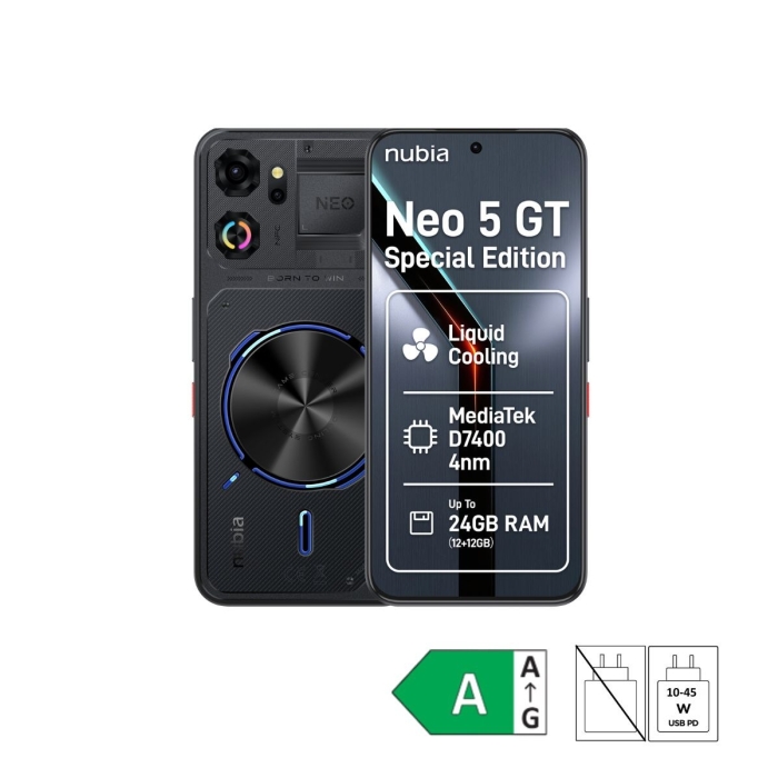 Telefon ZTE Nubia NEO 5GT Special Edition 5G Dual Sim 256GB Negru
