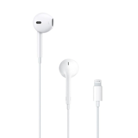 casti apple earpods stereo conector lightning mmtn2zma