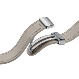 curea d-buckle hibrid piele eco samsung galaxy watch6, watch6 classic
