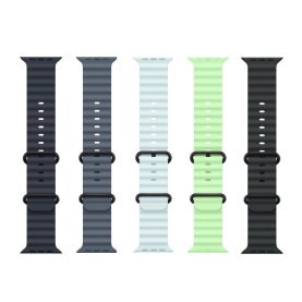 Apple Watch 49mm Ocean Band – Black Titanium myp8