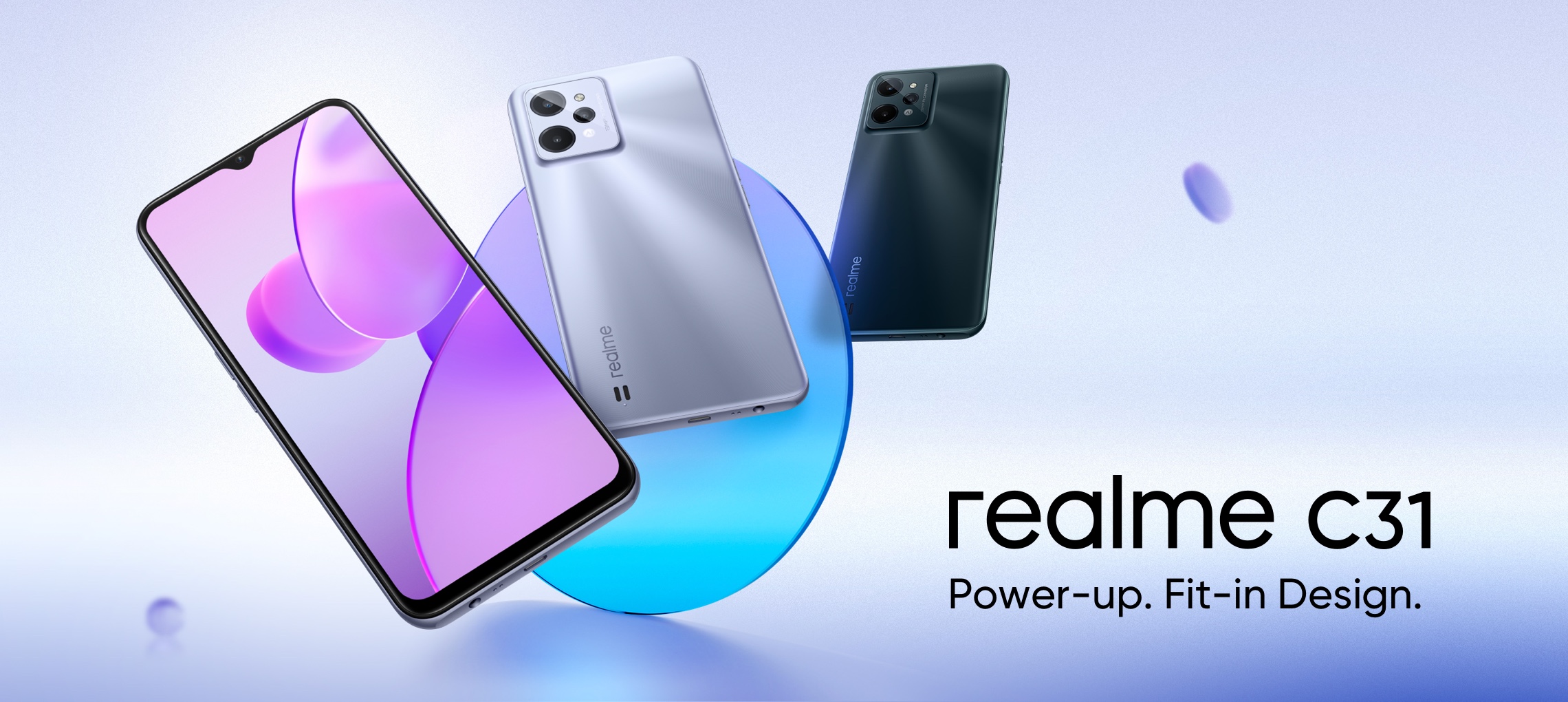 design culori telefon realme c31