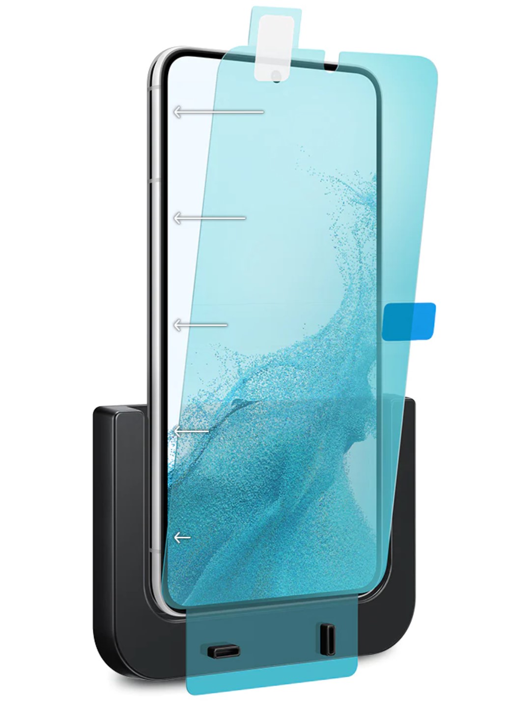 folie protectie samsung galaxy s22 s901 aplicator