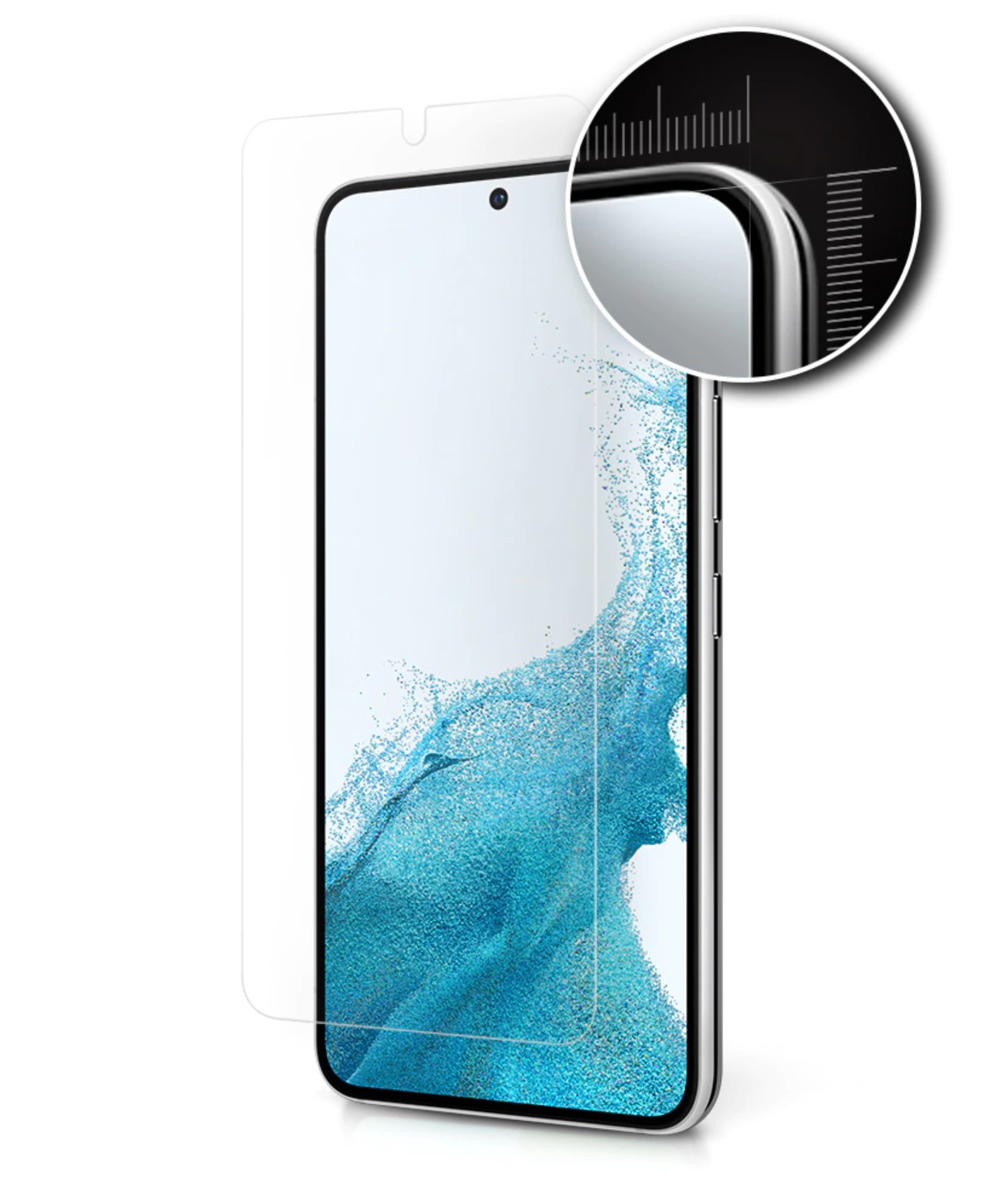 folie protectie samsung galaxy s22 instalare