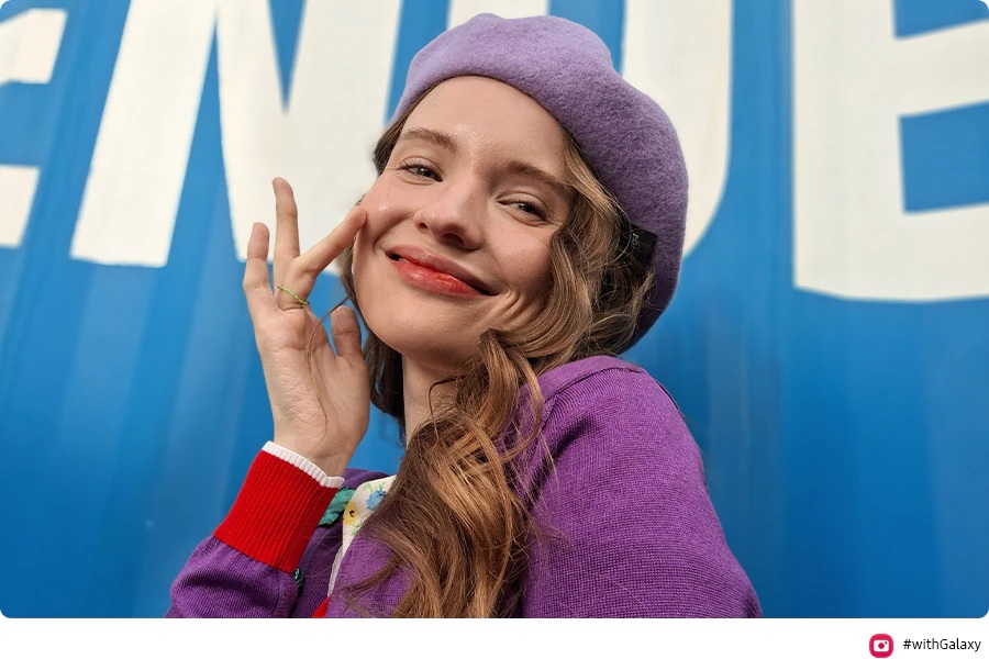 fotografii selfie cu camera 32 mp pe galaxy a54