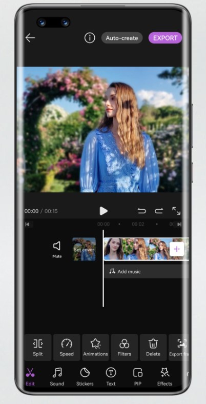 functie de creare si editare videoclipuri huawei nova 10 pro