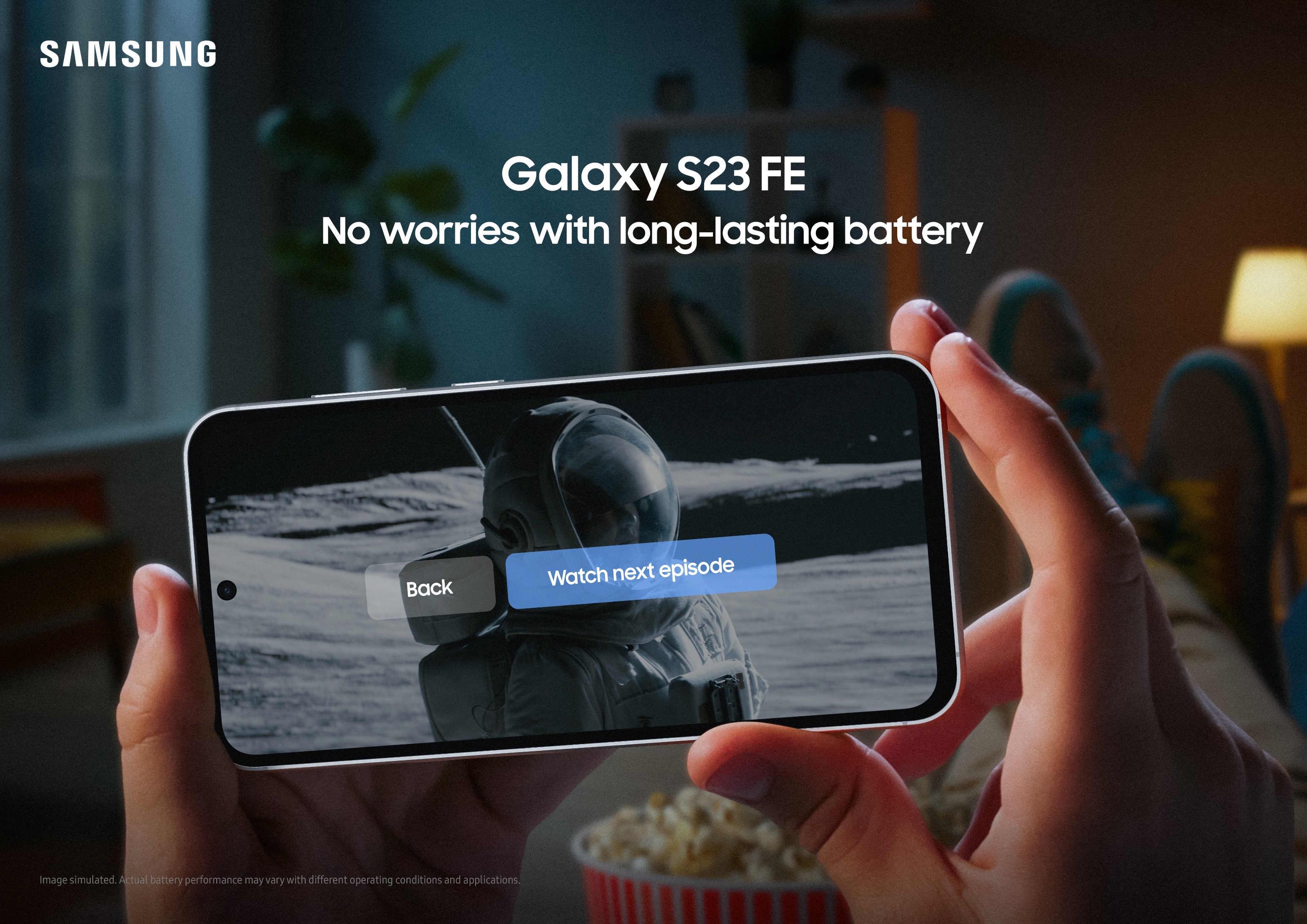 telefonul samsung galaxy s23 fe are un procesor puternic si o baterie de lunga durata