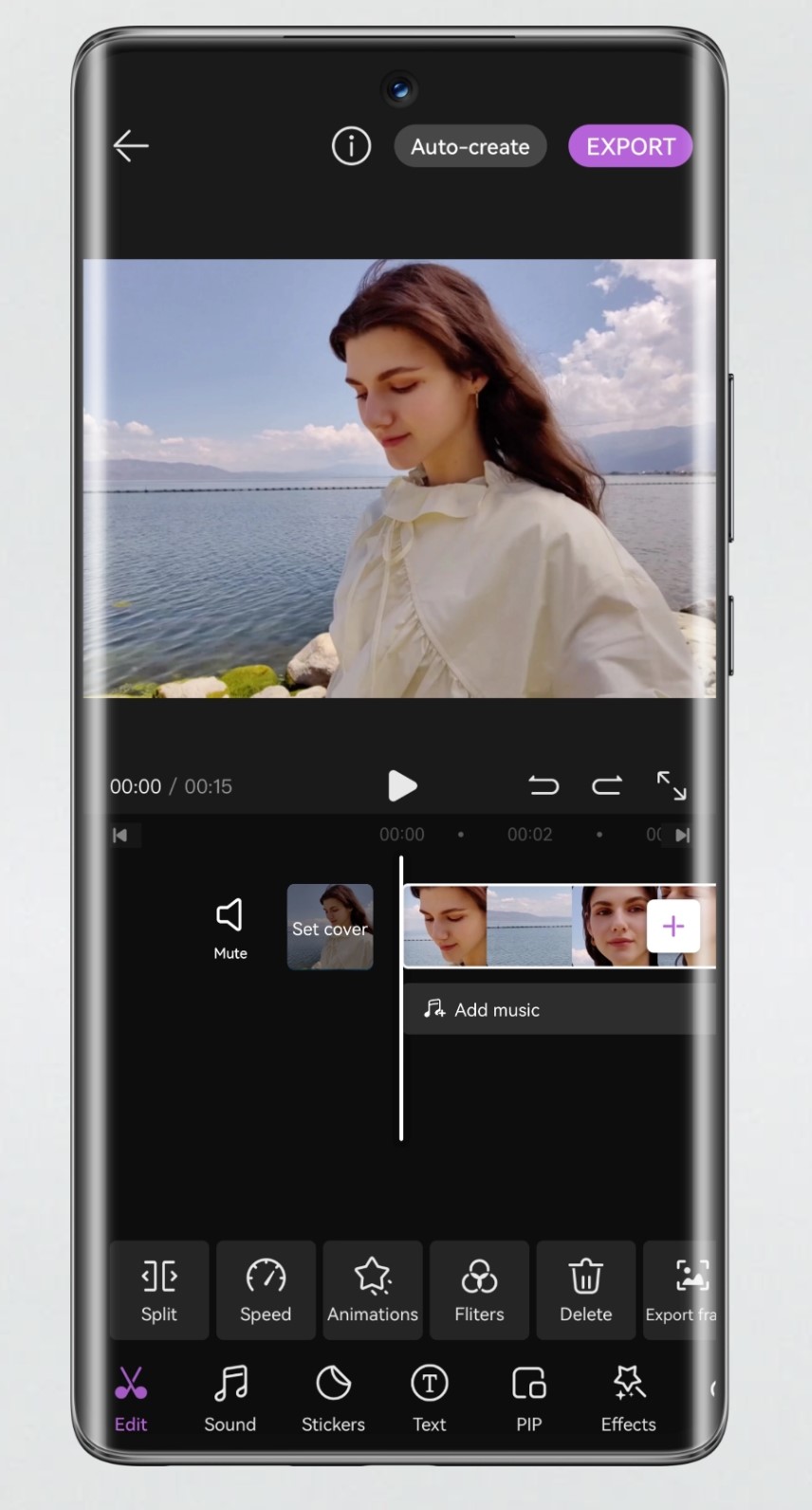 telefon huawei nova 10 functie de creare si editare videoclipuri