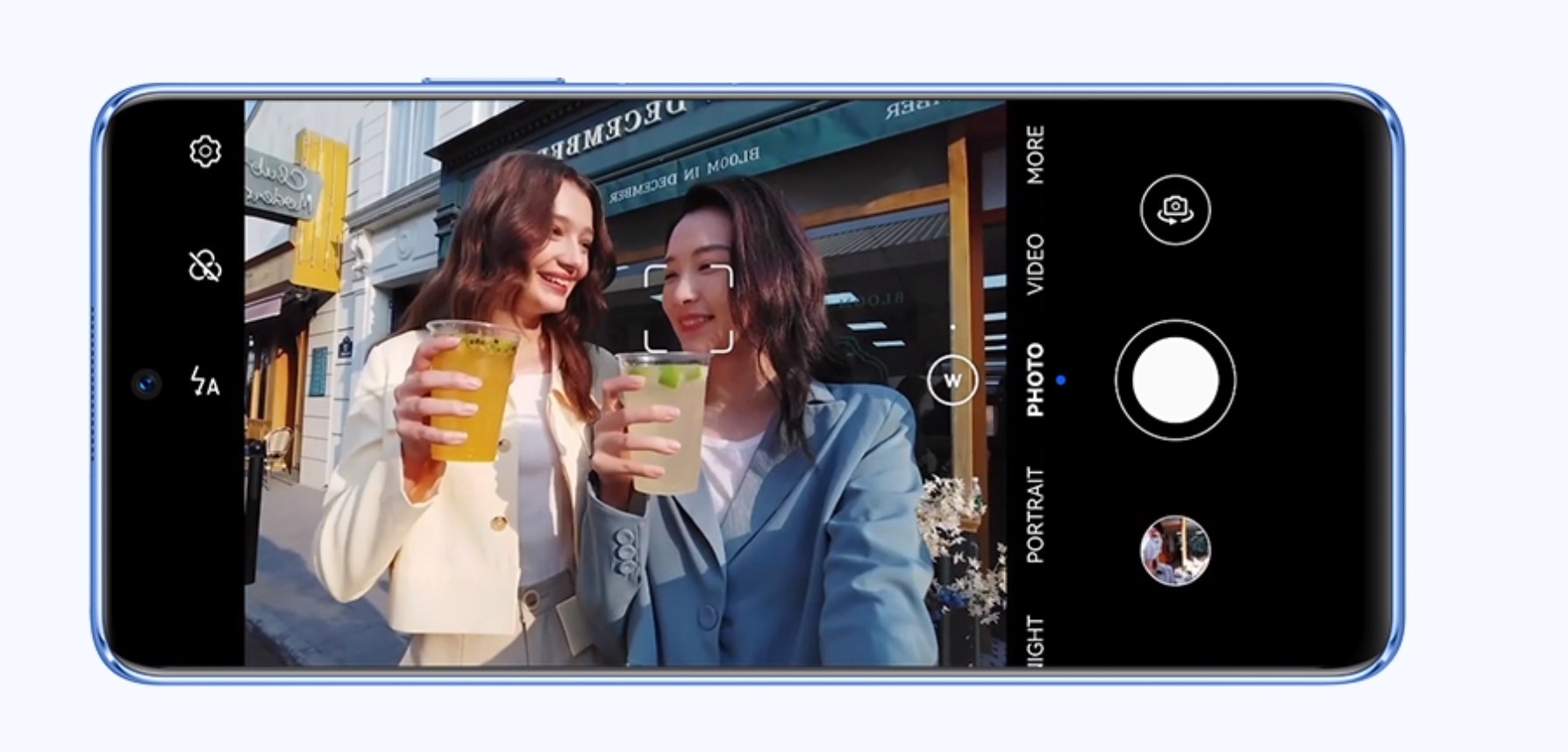 telefon huawei nova 9 se selfie vertical sau orizontal