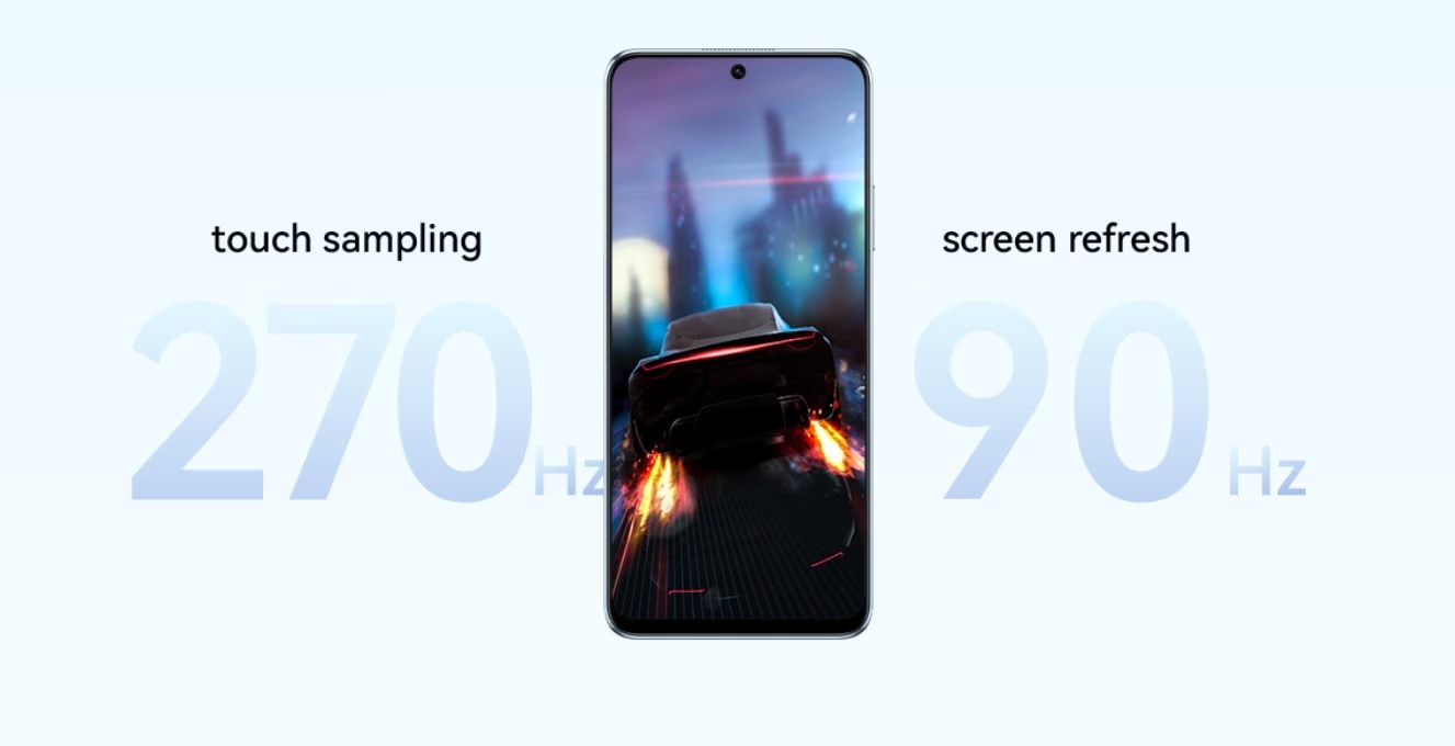 telefon huawei nova y90 rata esantionare 270hz