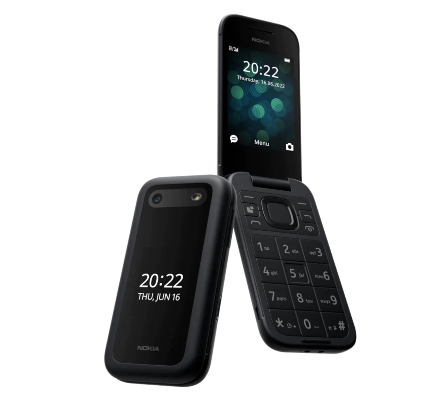 telefon nokia 2660 flip dual sim 4g comunicare usoara cu un telefon clapeta