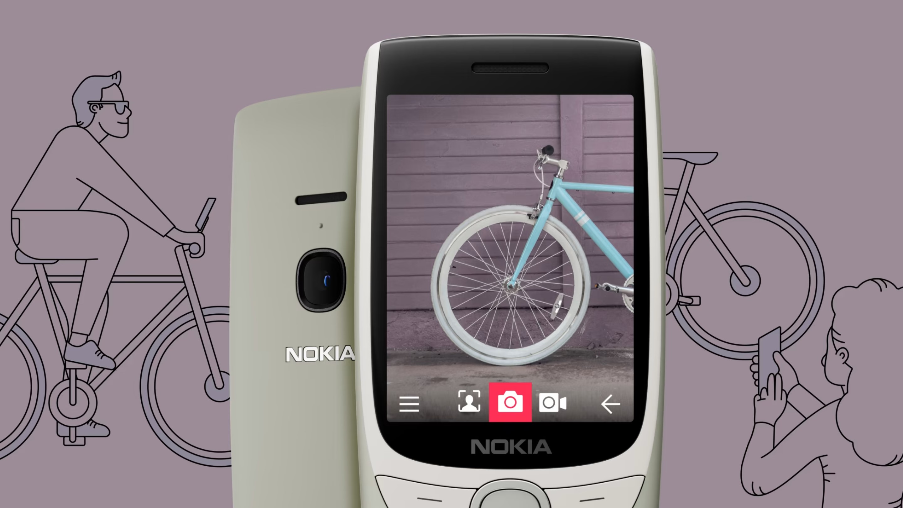 telefon nokia 8210 dual sim camera foto incorporata