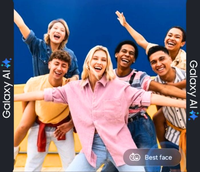 Samsung ONE UI 8 iti prelucreaza cea mai buna fotografie de grup cu functia Best Face